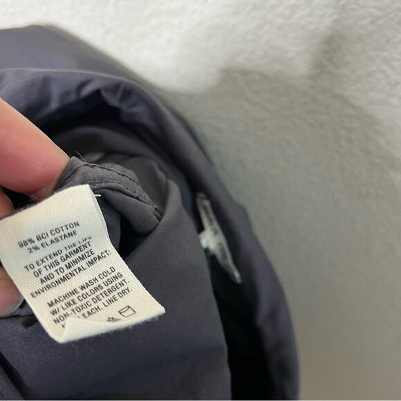 NWT Alex Mill Standard Jumpsuit Iron Grey Cotton Twill Womens Size L - Picture 11 of 11